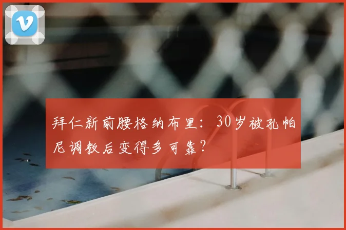 拜仁新前腰格纳布里：30岁被孔帕尼调教后变得多可靠？